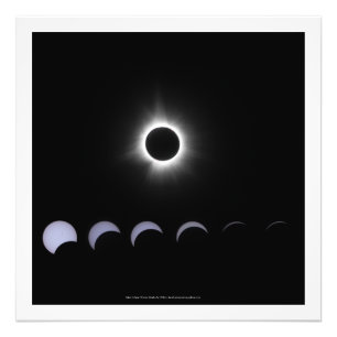 Impression Photo Éclipse solaire 2024
