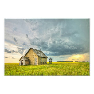 Impression Photo École SK abandonnée