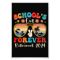 Écoles Out Forever Retraité Enseignant Jour Dernie