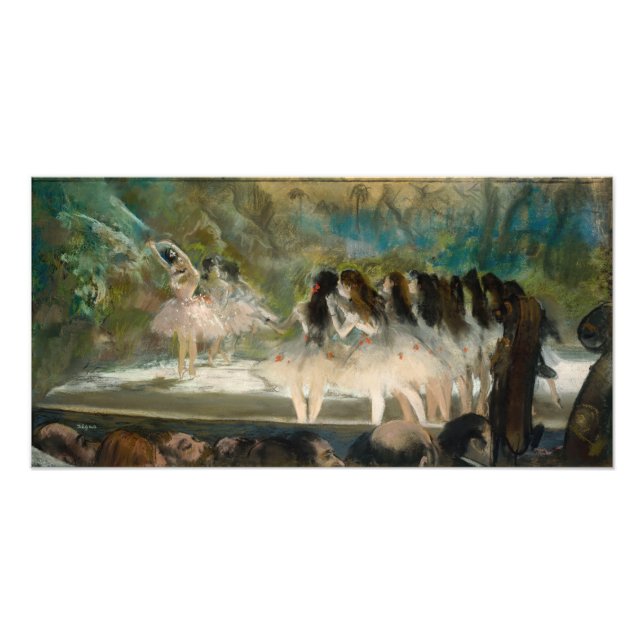 Impression Photo Edgar Degas - Ballet à l'Opéra de Paris (Devant)