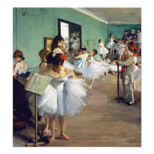 Impression Photo Edgar Degas - Classe Danse