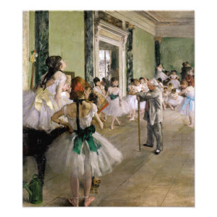 Impression Photo Edgar Degas - Classe Danse