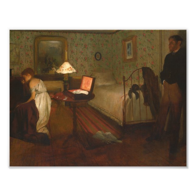 Impression Photo Edgar Degas - Intérieur (Devant)