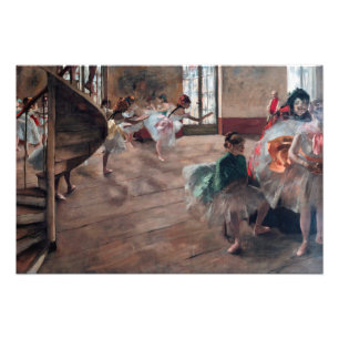 Impression Photo Edgar Degas - La répétition