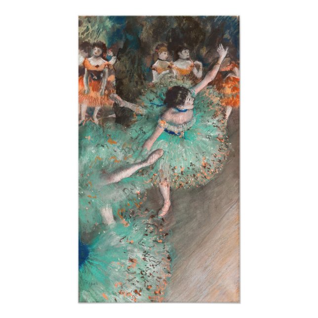 Impression Photo Edgar Degas - Swaying Dancer / Danseuse en vert (Devant)