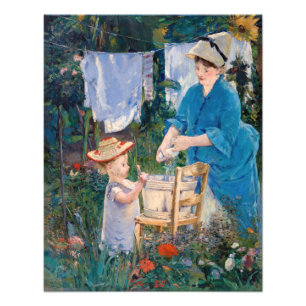 Impression Photo Edouard Manet - Blanchisserie
