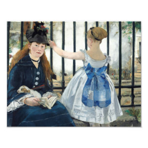 Impression Photo Edouard Manet - Le Chemin De Fer