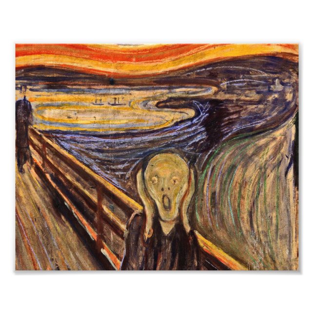 Impression Photo Edvard Munch - Le cri (Devant)