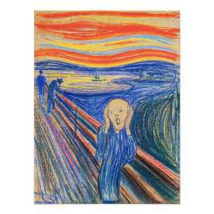 Impression Photo Edvard Munch - The Scream 1895