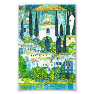 Impression Photo Église à Cassone Gustav Klimt