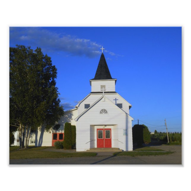 Impression Photo Église du Vieux Pays (Devant)