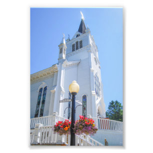 Impression Photo Église Sainte-Anne, île Mackinac, Michigan