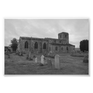 Impression Photo Église Sainte-Marie, Leake, Thirsk