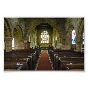 Impression Photo Église Sainte-Marie, Leake Yorkshire du Nord Patri