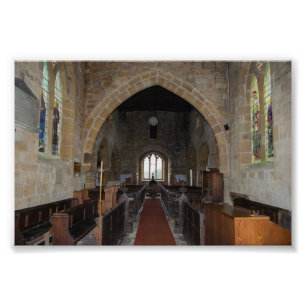 Impression Photo Église Sainte-Marie, Leake Yorkshire du Nord Patri