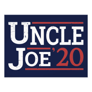 Impression Photo Élection 2020 - Oncle Joe