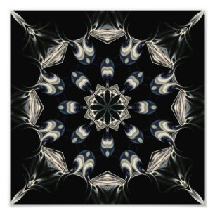 Impression Photo Elégant Mandala