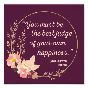 Impression Photo Emma By Jane Austen Citation I - Style mignon