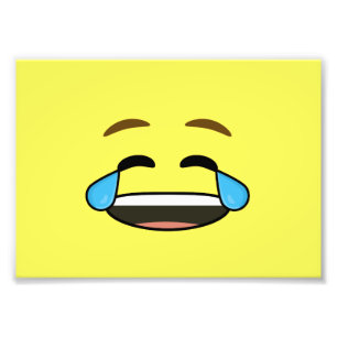 Impression Photo Emoji riant