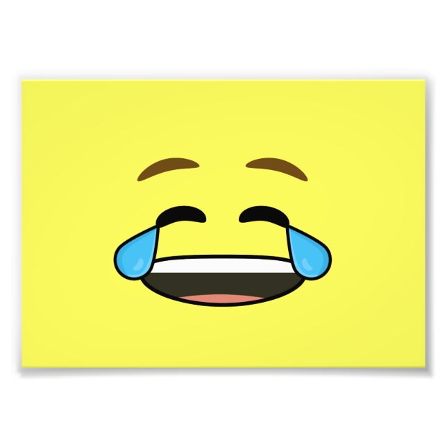 Impression Photo Emoji riant (Devant)