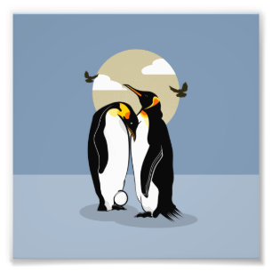 Impression Photo Empereur Pingouins