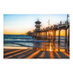 Impression Photo En Regardant Le Coucher De Soleil