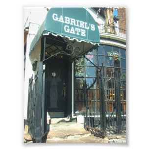Impression Photo Entrée à la porte de Gabriel à Buffalo NY