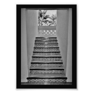Impression Photo Escalier tropical
