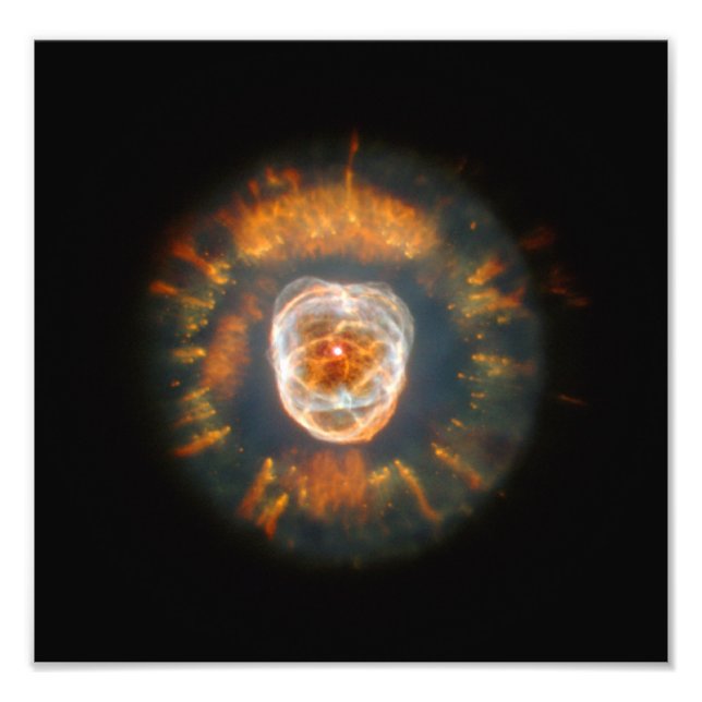 Impression Photo Eskimo Nebula (télescope Hubble) (Devant)
