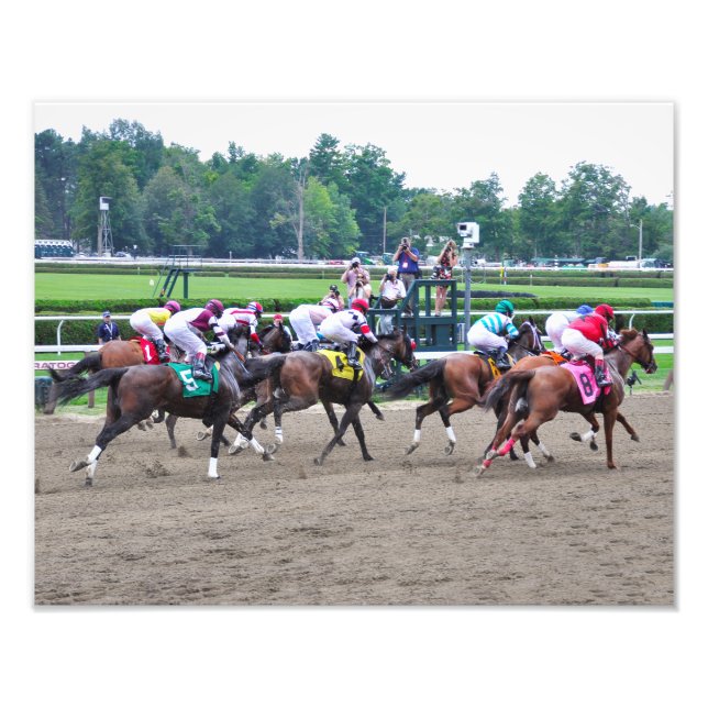 Impression Photo Et ils partent à Saratoga (Devant)