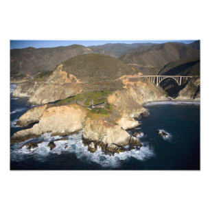 Impression Photo États-Unis Californie. Big Sur. Pont de Bixby
