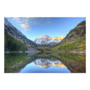Impression Photo États-Unis, Colorado, Maroon Bells-Snowmass