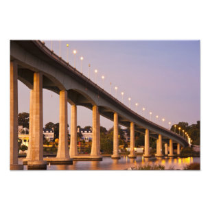 Impression Photo États-Unis, Maryland, Annapolis. Pont de la rivièr