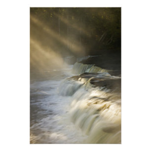 Impression Photo États-Unis, Michigan, Haute Péninsule. Les rayon