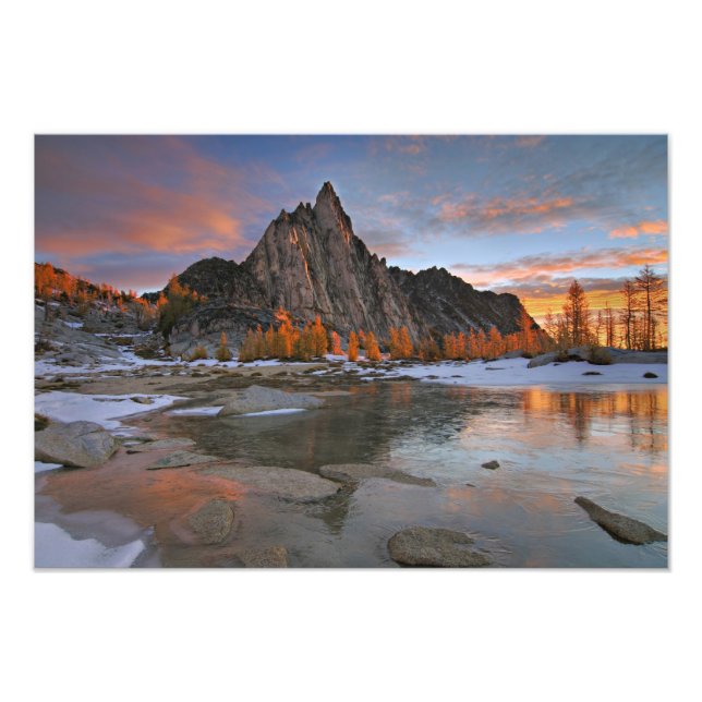 Impression Photo États-Unis, Washington, Cascade Mountains. Prusik (Devant)