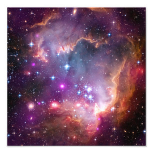 Impression Photo Etoiles violettes Galaxy Astronomie spatiale