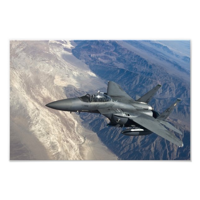 Impression Photo F-15 Aigle de grève (Devant)