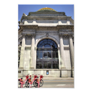Impression Photo Façade de l'ancienne banque d'épargne de Buffalo