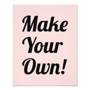 Impression Photo Faites votre propre coutume imprimée