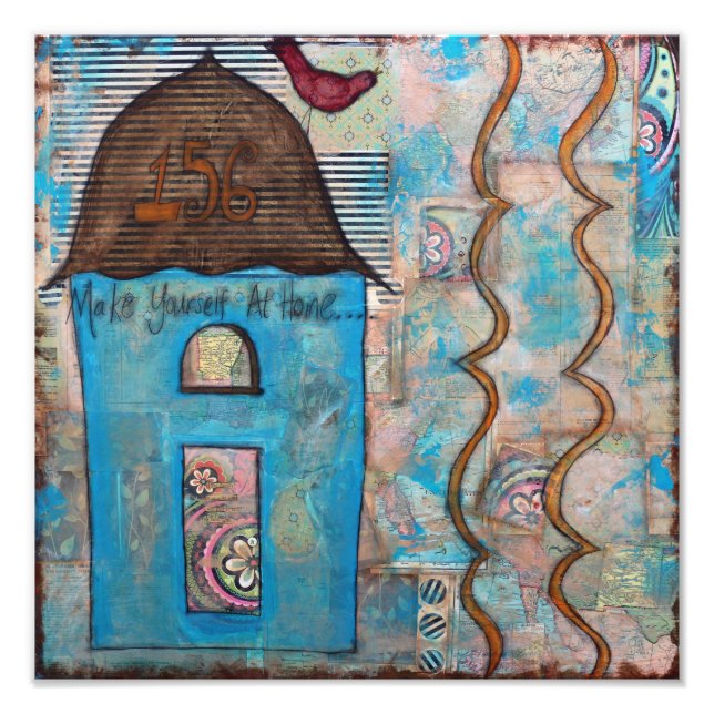 Impression Photo Faites-Vous À La Maison (Devant)