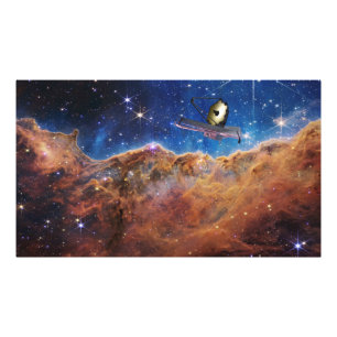 Impression Photo Falaises cosmiques Carina Nebula Space Webb Telesc