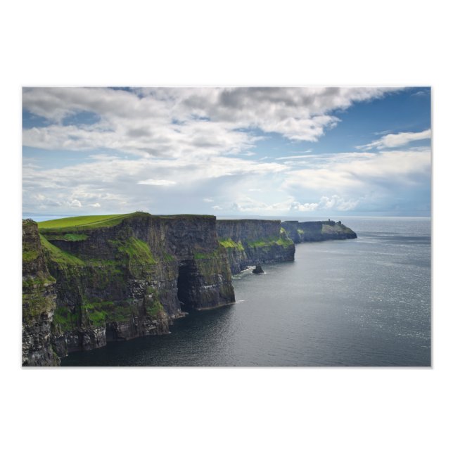 Impression Photo Falaises de Moher en Irlande (Devant)