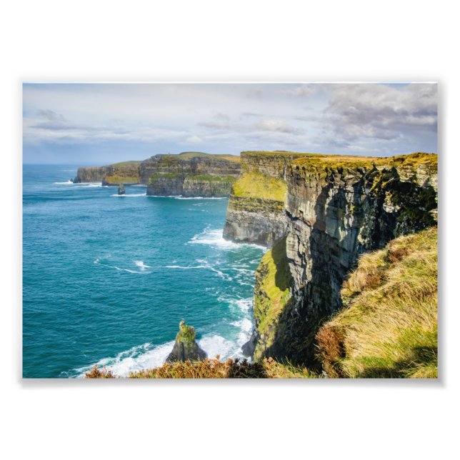 Impression Photo Falaises de Moher, Irlande (Devant)