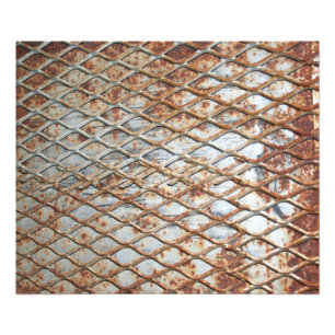 Impression Photo Falln Rusty Grate