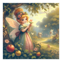 Fée dans le jardin