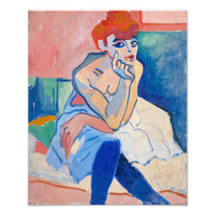 Impression Photo Femme en chemise   Andre Derain  