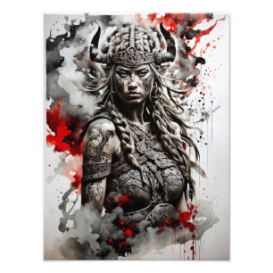Impression Photo Femme Viking A