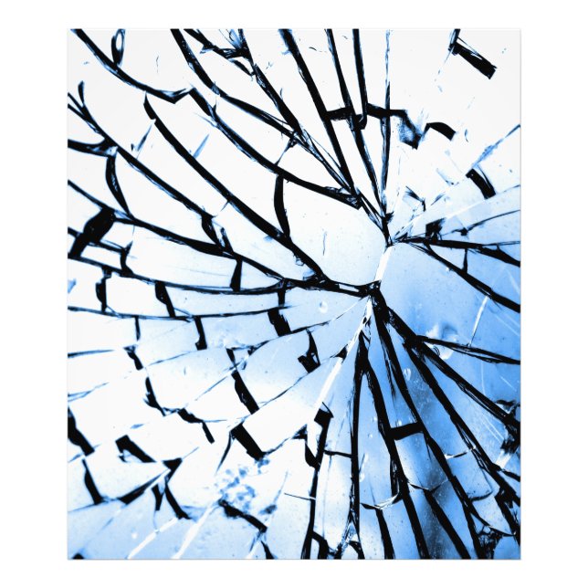 Impression Photo fenêtre cassée (Devant)