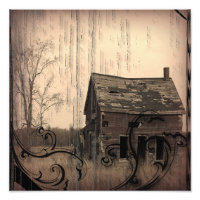 ferme rustique de l'ouest mariage