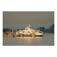 Ferry Tsawwassen À Dusk